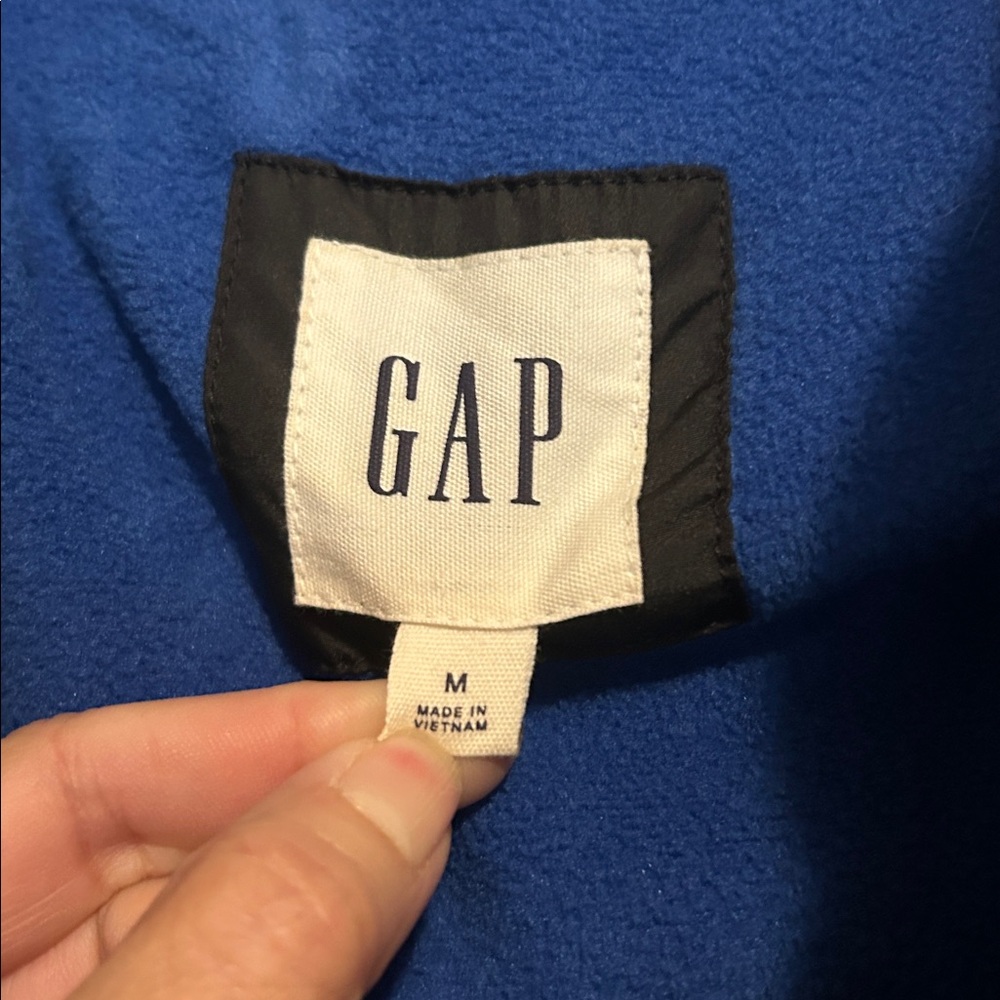 Gap Black Puffer Jacket Size Medium - image 7